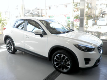  【ガラスコーティング】 CX-5。